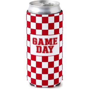 image:imageSlim Can Cooler  5 Pk  Game Day WhiteGreenGame Day  WhiteCrimsonBurgundy