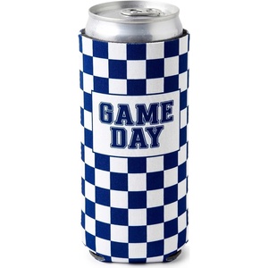 image:imageSlim Can Cooler  5 Pk  Game Day WhiteGreenGame Day  WhiteNavy