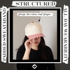 image:imageFunky Junque Trucker Snapback HatChecker Print  RedBeige