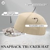image:imageFunky Junque Trucker Snapback HatDuck Camo  Light Blue  Light GreyBeige