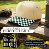 image:imageFunky Junque Trucker Snapback HatGreen CheckerBeige