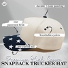 image:imageFunky Junque Trucker Snapback HatStar Print  NavyBeige
