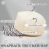 image:imageFunky Junque Trucker Snapback HatZebra Print