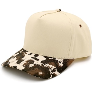 image:imageFunky Junque Trucker Snapback HatCow PrintBeige