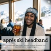image:imageFunky Junque Aprs Ski Ear Warmer Headband  Cozy Winter Knit Headwrap for Women Running Skiing ColdWeather Head Wrap  Southwest Pattern  IvoryApres Ski  Navy