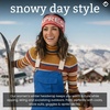 image:imageFunky Junque Aprs Ski Ear Warmer Headband  Cozy Winter Knit Headwrap for Women Running Skiing ColdWeather Head Wrap  Southwest Pattern  IvoryApres Ski  Red