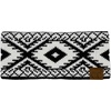 image:imageFunky Junque Aprs Ski Ear Warmer Headband  Cozy Winter Knit Headwrap for Women Running Skiing ColdWeather Head Wrap  Southwest Pattern  IvoryAztec Pattern  Black