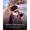 image:imageFunky Junque Exclusives Womens Headwrap and Ear Warmer  Taupe  CrochetBlack  Braided Chunky Knit