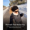 image:imageFunky Junque Exclusives Womens Headwrap and Ear Warmer  Taupe  CrochetBlack