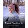 image:imageFunky Junque Exclusives Womens Headwrap and Ear Warmer  Taupe  CrochetMauve  Braided Chunky Knit