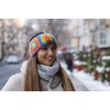 image:imageFunky Junque Exclusives Womens Headwrap and Ear Warmer  Taupe  CrochetMultiColor Crochet  Purple