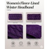 image:imageFunky Junque Exclusives Womens Headwrap and Ear Warmer  Taupe  CrochetPurple