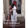 image:imageFunky Junque Exclusives Womens Headwrap and Ear Warmer  Taupe  CrochetRed
