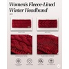 image:imageFunky Junque Exclusives Womens Headwrap and Ear Warmer  Taupe  CrochetRed