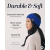 image:imageFunky Junque Exclusives Womens Headwrap and Ear Warmer  Taupe  CrochetRoyal Blue