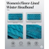 image:imageFunky Junque Exclusives Womens Headwrap and Ear Warmer  Taupe  CrochetTeal