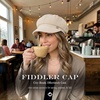 image:imageFunky Junque Womens Newsboy Cabbie Cap Vintage Baker Boy HatChenille Knit  Beige