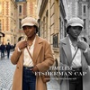 image:imageFunky Junque Womens Newsboy Cabbie Cap Vintage Baker Boy HatChenille Knit  Beige