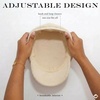 image:imageFunky Junque Womens Newsboy Cabbie Cap Vintage Baker Boy HatChenille Knit  Beige