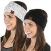2 Pack: Black & Confetti Ivory