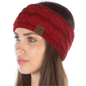 image:imageFunky Junque Exclusives Womens Headwrap and Ear Warmer  Taupe  CrochetRed