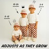 image:imageFunky Junque Adult Infant amp Todder Vintage TwoTone Embroidered Trucker Hat 3 Pack Bundle  Put It On Santas Tab  RedBeige