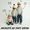 image:imageFunky Junque Adult Toddler amp Kid Vintage TwoTone Embroidered Trucker Hat 3 Pack Bundle  Howdy Upside Down  BlackBeige