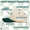 image:imageFunky Junque Adult Toddler amp Kid Vintage TwoTone Embroidered Trucker Hat 3 Pack Bundle  Slow Morning Club  ForestBeige