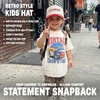 image:imageFunky Junque Infant amp Toddler Vintage TwoTone Embroidered Trucker Hat 2 Pack Bundle  Its A Bad Day to Be A Hot Dog  RedBeige