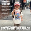 image:imageFunky Junque Toddler amp Kid Vintage TwoTone Embroidered Trucker Hat 2 Pack Bundle  Its A Bad Day to Be A Hot Dog  RedBeige