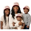 image:imageFunky Junque Adult Infant Toddler amp Kid Vintage TwoTone Embroidered Trucker Hat 4 Pack Bundle  Put It On Santas Tab  RedBeige