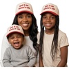 image:imageFunky Junque Adult Toddler amp Kid Vintage TwoTone Embroidered Trucker Hat 3 Pack Bundle  Put It On Santas Tab  RedBeige
