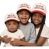 image:imageFunky Junque Infant Todder amp Kid Vintage TwoTone Embroidered Trucker Hat 3 Pack Bundle  Put It On Santas Tab  RedBeige