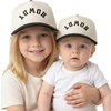 image:imageFunky Junque Infant amp Kid Vintage TwoTone Embroidered Trucker Hat 2 Pack Bundle  Howdy Upside Down  BlackBeige