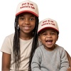 image:imageFunky Junque Toddler amp Kid Vintage TwoTone Embroidered Trucker Hat 2 Pack Bundle  Put It On Santas Tab  RedBeige