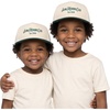 image:imageFunky Junque Toddler amp Kid Vintage TwoTone Embroidered Trucker Hat 2 Pack Bundle  Slow Morning Club  ForestBeige