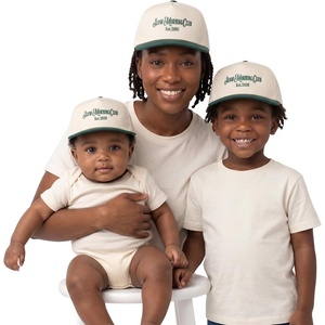 image:imageFunky Junque Adult Infant amp Kid Vintage TwoTone Embroidered Trucker Hat 3 Pack Bundle  Slow Morning Club  ForestBeige