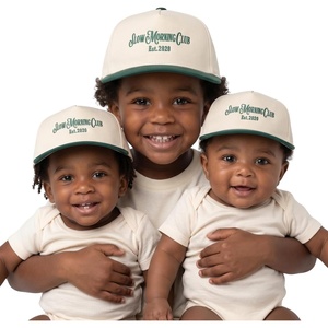 image:imageFunky Junque Infant Todder amp Kid Vintage TwoTone Embroidered Trucker Hat 3 Pack Bundle  Slow Morning Club  ForestBeige