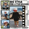 image:imageFunky Junque Infant amp Kid Vintage TwoTone Embroidered Trucker Hat 2 Pack Bundle  Chicago  RedBeige