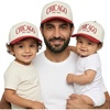 image:imageFunky Junque Adult Infant amp Toddler Vintage TwoTone Embroidered Trucker Hat 3 Pack Bundle  Chicago  RedBeige