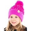 image:imageFunky Junque Matching 2 Pack InfantToddler Pom Sequin Beanie  Hot Pink
