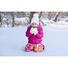 image:imageFunky Junque Matching 2 Pack InfantToddler Pom Sequin Beanie  White