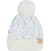 image:imageFunky Junque Matching 2 Pack InfantToddler Pom Sequin Beanie  White